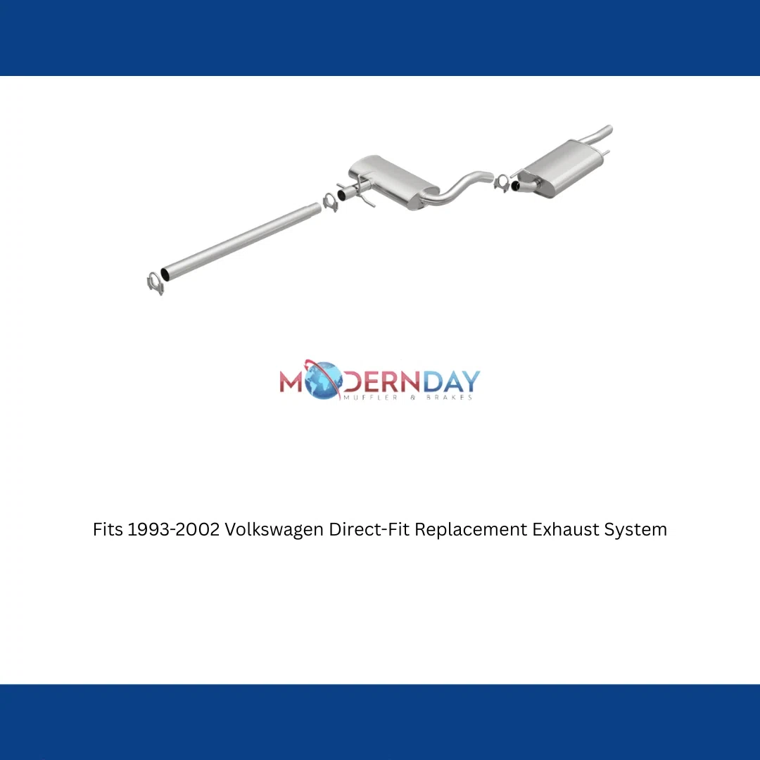 Fits 1993-2002 Volkswagen Direct-Fit Replacement Exhaust System 106-0729